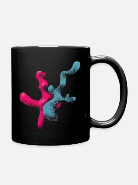 Kunst - Tasse einfarbig - Schwarz