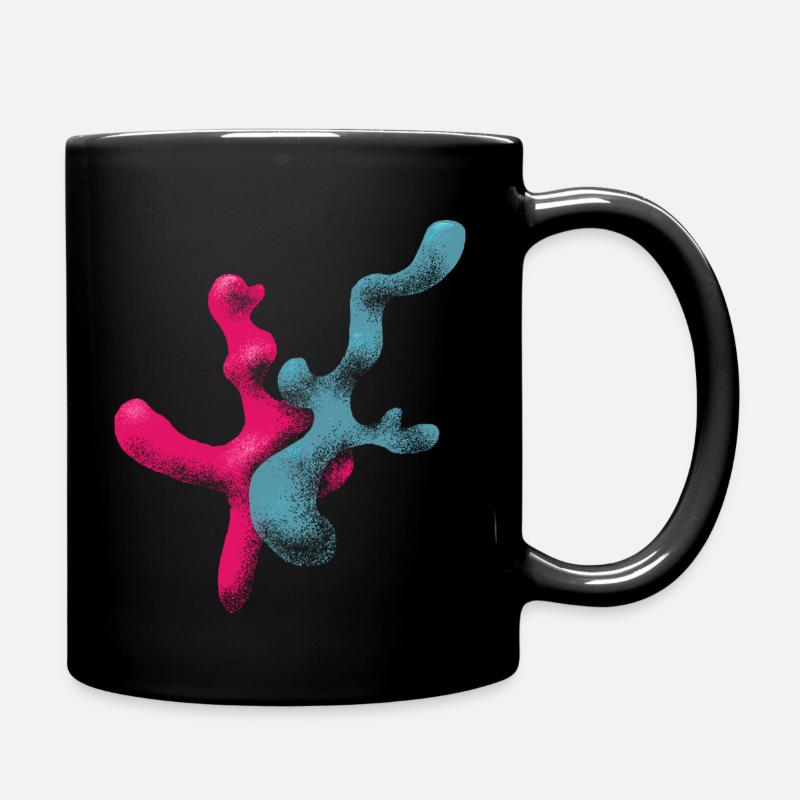 Kunst - Tasse einfarbig - Schwarz