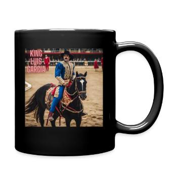 King Luis Garcia - Full Colour Mug - black - Right