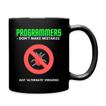 Programmeur Débogage T-Shirt Homme - Mug uni - noir - Droite