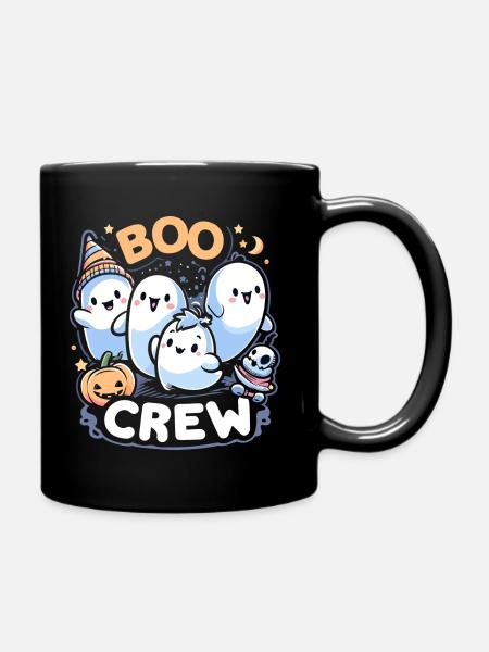 Buh-Crew - Tasse einfarbig - Schwarz