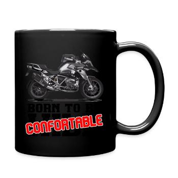 t-shirt moto Confortable - Mug uni - noir - Droite