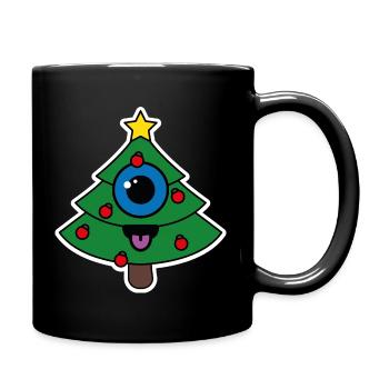 MERRY SCARY XMAS - Full Colour Mug - black - Right