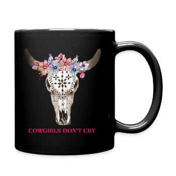 WesternHerz - Tasse einfarbig - Schwarz - Rechts
