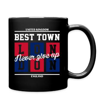 Best Town - Tasse einfarbig - Schwarz - Rechts