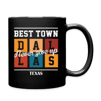 Best Town - Full Colour Mug - black - Right