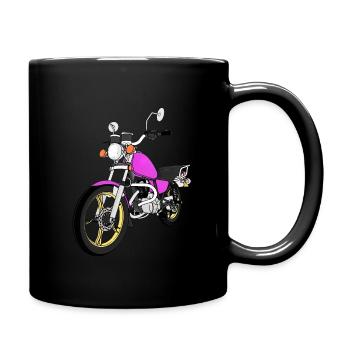 motorcycle - Full Colour Mug - black - Right