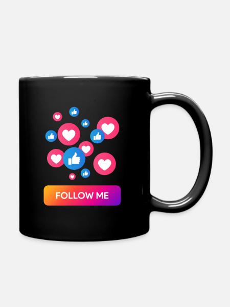 Suivez-moi - Mug uni - noir
