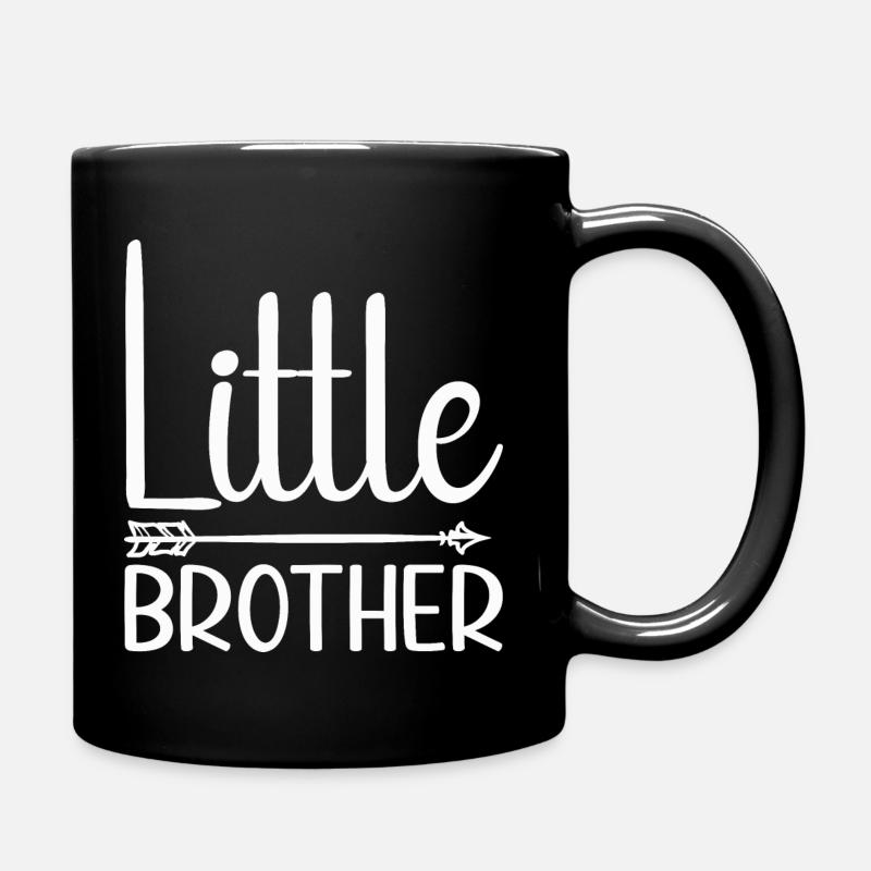 Little brother - Full Colour Mug - black