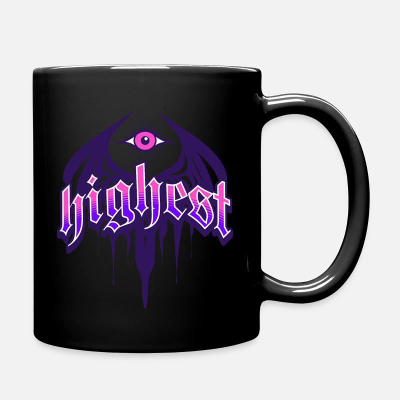 Highest Design - Tasse einfarbig - Schwarz