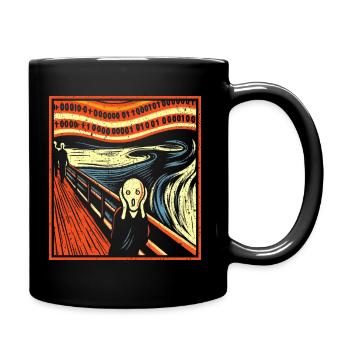 Classical Art - Artistic Data Revolution - Full Colour Mug - black - Right