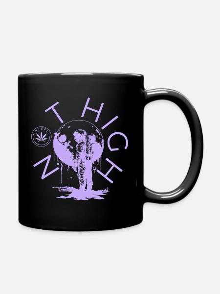 NOT HIGH - Tasse einfarbig - Schwarz