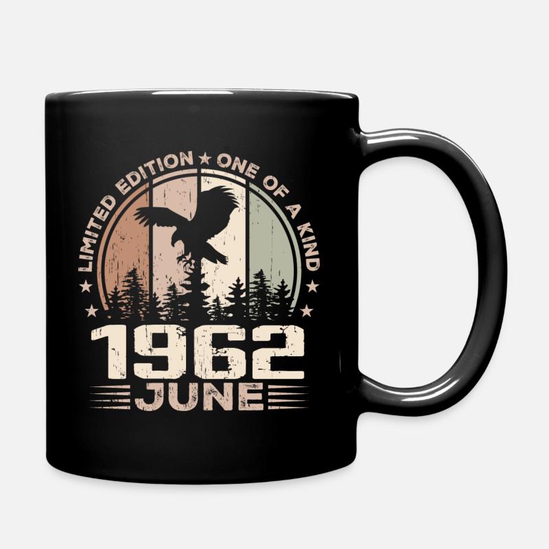 Incomparable depuis juin 1962, 62e Anniversaire - Mug uni - noir