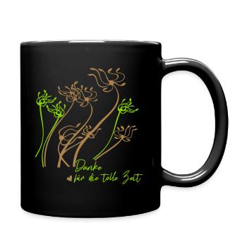Thank you for the great time - Full Colour Mug - black - Right