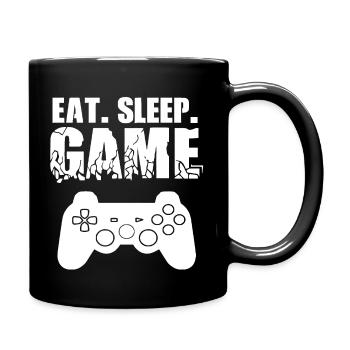 Gamer Jeu En Ligne Jeux Sur Ordinateur Arcade Neon - Mug uni - noir - Droite