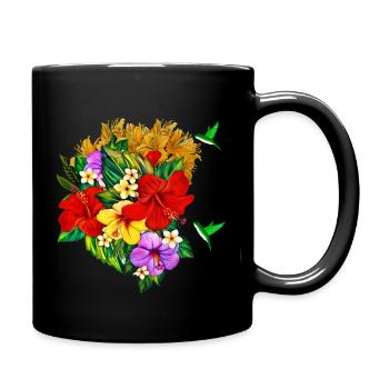 caraibe - Mug uni - noir - Droite