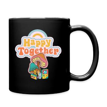 Happy together - Full Colour Mug - black - Right