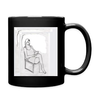 Imprimer pour T YVON CHILL - Mug uni - noir - Droite
