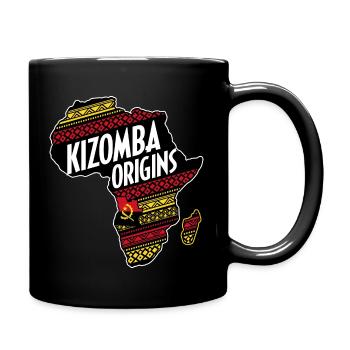kizomba origins - Mug uni - noir - Droite