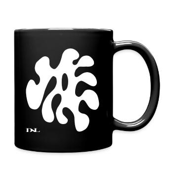 flUid blanc I - Mug uni - noir - Droite