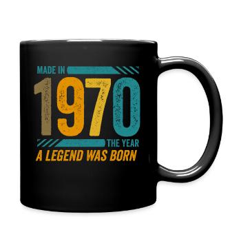 Réalisé en 1970, l’année de la naissance d’une légende - Mug uni - noir - Droite