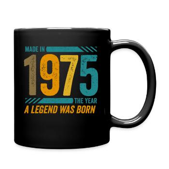 Réalisé en 1975, l’année de la naissance d’une légende - Mug uni - noir - Droite