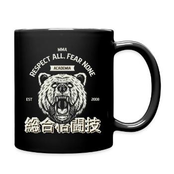 Respect All, Fear None Bear Apparel - Full Colour Mug - black - Right
