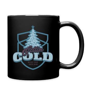 Stylish into Winter - Full Colour Mug - black - Right