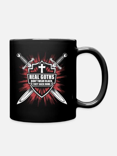 L’humour gothique rencontre l’histoire - Mug uni - noir