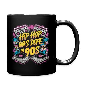 Retour aux années 90 – Hip-Hop Oldschool - Mug uni - noir - Droite