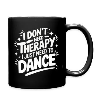 Tanzen Tänzer Tanzen - Tasse einfarbig - Schwarz - Rechts