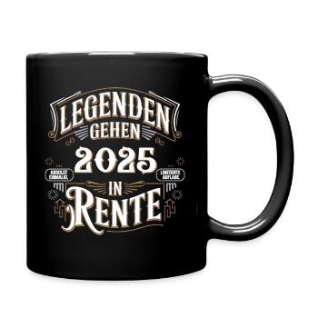 Legends to retire in 2025 - Full Colour Mug - black - Right