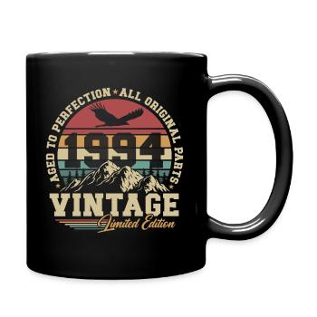 Millésime 1994 Vintage Cadeau d’anniversaire Rétro - Mug uni - noir - Droite