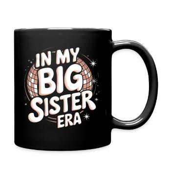 Sœur, Frère ou sœur, Famille - Mug uni - noir - Droite