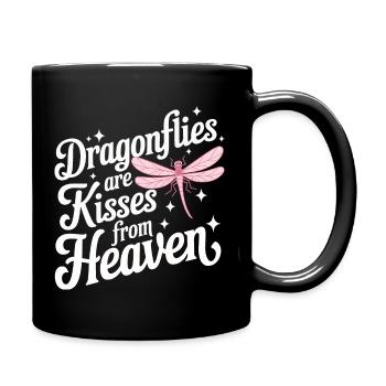 Libellule Libellules Insectes Nature - Mug uni - noir - Droite