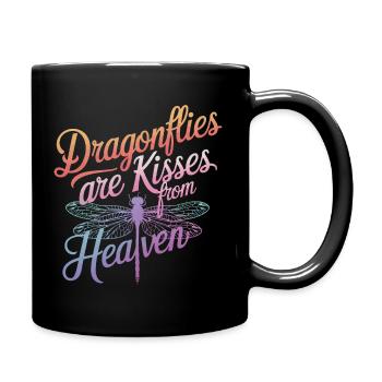 Libellule Libellules Insectes Nature - Mug uni - noir - Droite