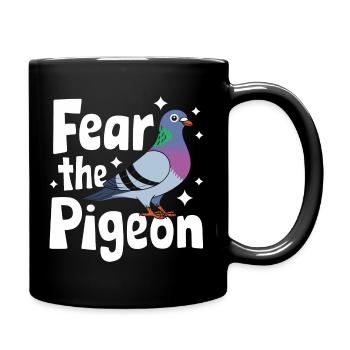 Pigeon Pigeons Animal Oiseau - Mug uni - noir - Droite