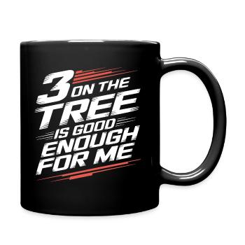 Retro-Design für Oldtimer-Fans - Tasse einfarbig - Schwarz - Rechts