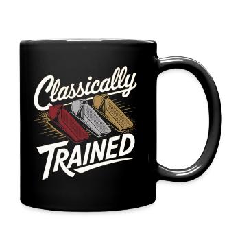 Retro-Spruch für Auto-Fans - Tasse einfarbig - Schwarz - Rechts