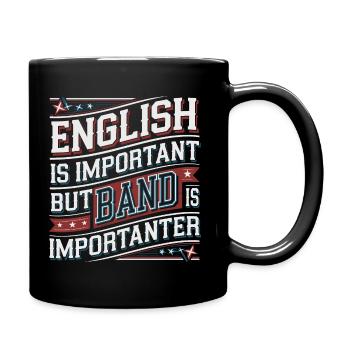 Design amusant pour les musiciens - Mug uni - noir - Droite