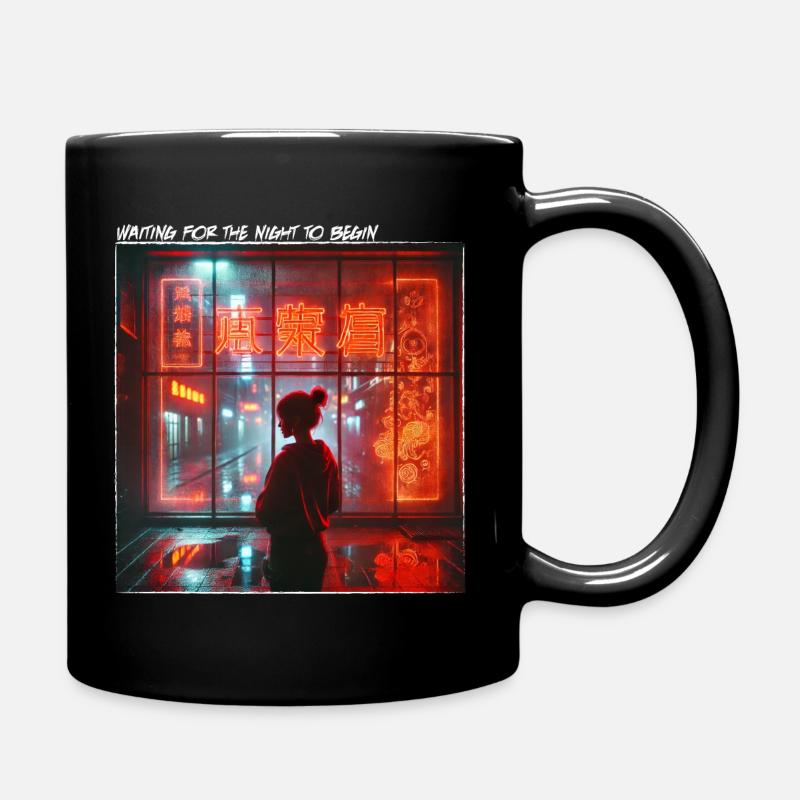Japan Mood Anime - Tasse einfarbig - Schwarz