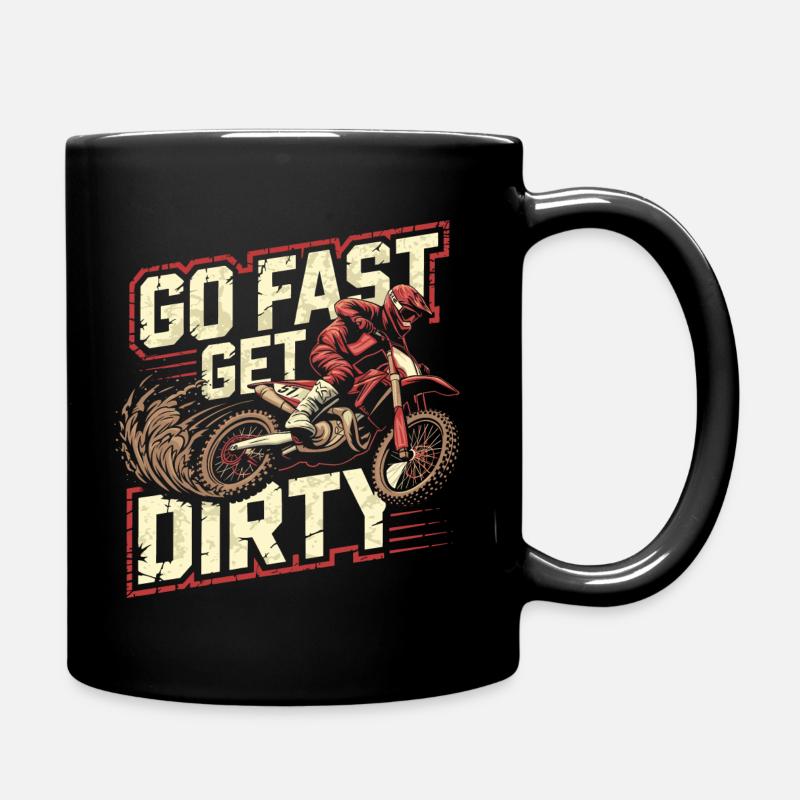Adrénaline : Motocross Lifestyle - Mug uni - noir