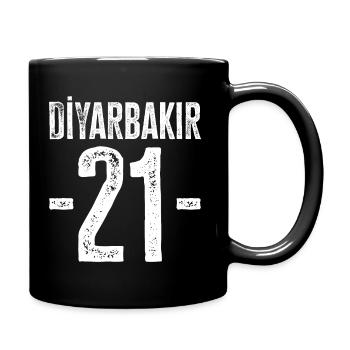 Diyarbakır 21 – Fierté de la culture et de l’histoire - Mug uni - noir - Droite