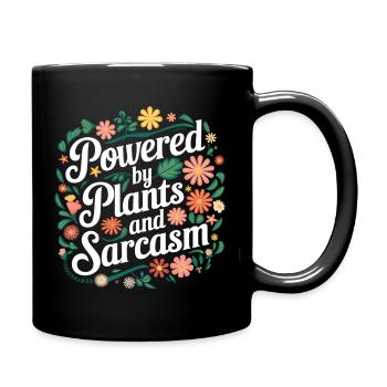 Végétarien Végétalien Végétarien Végétarien - Mug uni - noir - Droite