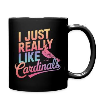 Cardinal Rouge Cardinal Vogel Rouge Cardinal - Mug uni - noir - Droite
