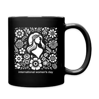 Journée internationale de la femme - Cadeau - Mug uni - noir - Droite