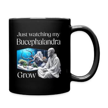 Zen und Bucephalandra – Die Kunst des Aquascaping - Tasse einfarbig - Schwarz - Rechts