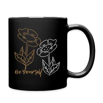 Soyez vous-même - Mug uni - noir - Droite