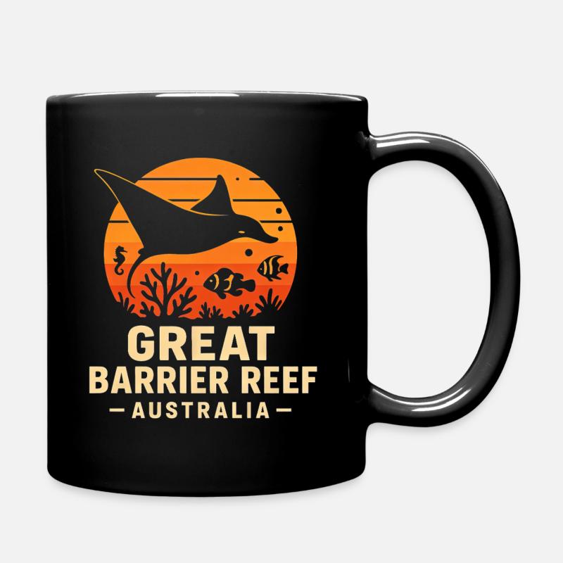Grande Barrière de corail, Australie - Mug uni - noir