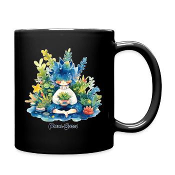À base de plantes - Mug uni - noir - Droite